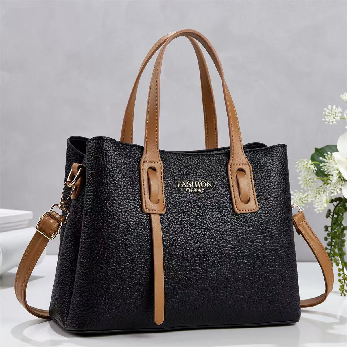 Bolso de moda casual temperamento color sólido versátil mochila de viaje diario bolsas de hombro transfronterizas