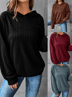 2023 European and American Independent Station wish Amazon New Fall/Winter New Women's Knitwear European and American Fashion