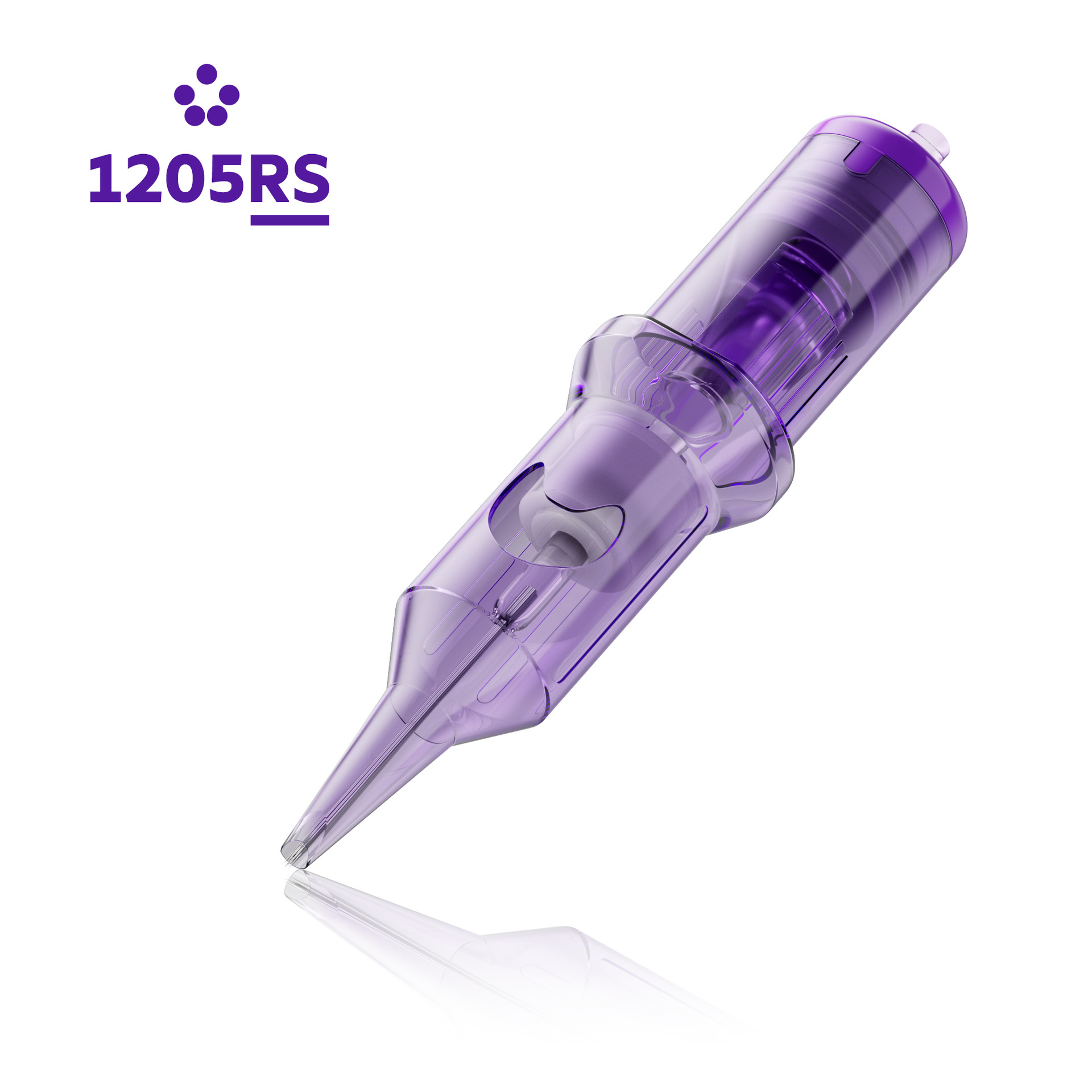 Tuffking tatuaje media luna aguja púrpura secante nebulización aguja de tatuaje herramienta de tatuaje equipo de tatuaje suministros de tatuaje