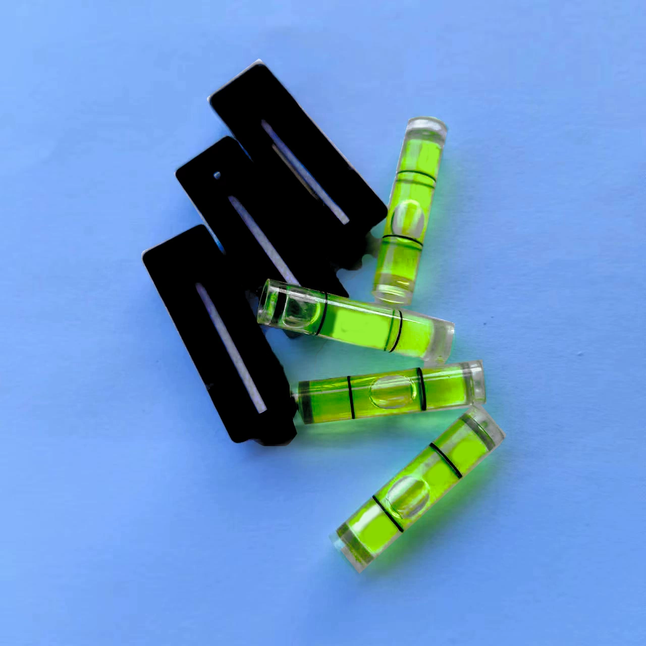 Мини-уровень с базовыми зелеными световыми горизонтальными пузырьковыми бусинами с магнитным уровнем высокоточной пузырьковой балансировочной линейкой