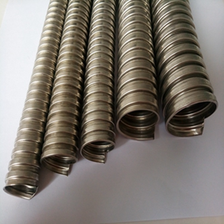 38mmP3型不锈钢穿线管 304单扣电线电缆保护柔性导管