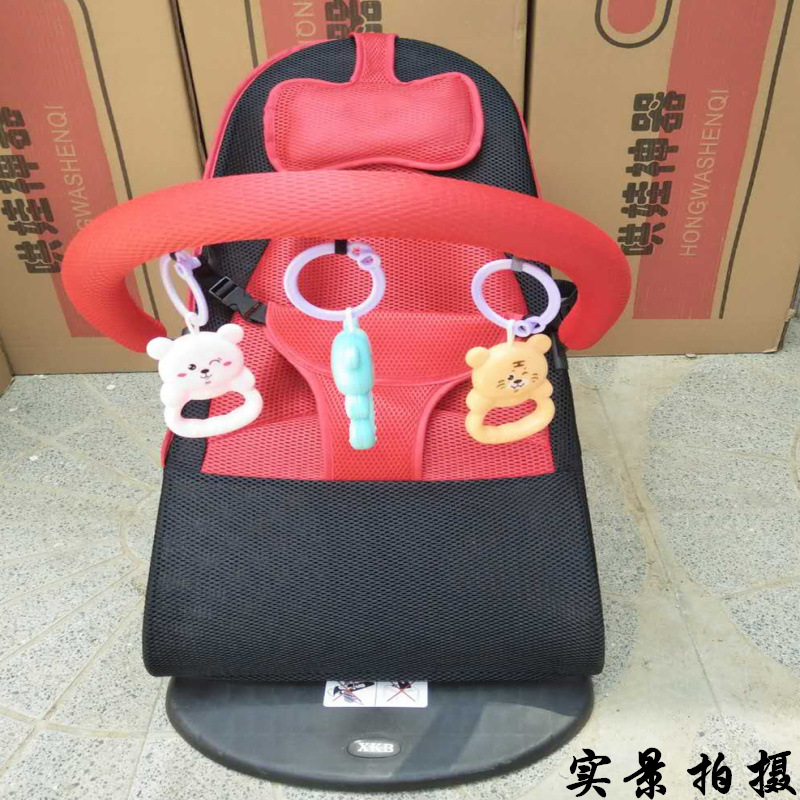 빨간색 두꺼운 이중 메쉬 모델 + 아기 베개