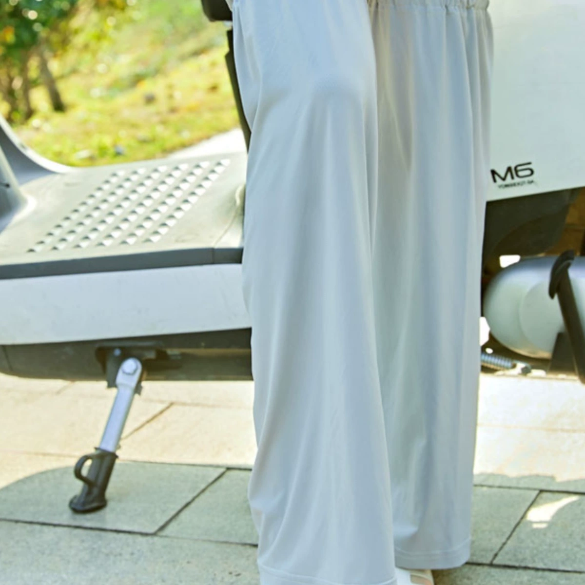 Свободные солнцезащитные чехлы для ног из ледяного шелка для езды на электрических велосипедах на открытом воздухе для защиты икр, летней рыбалки, длинные чехлы для ног выше колена с защитой от ультрафиолета