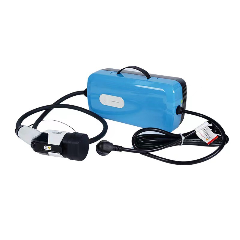 新能源充电桩7KW欧标便携即插即充、一键启动便携式充电站