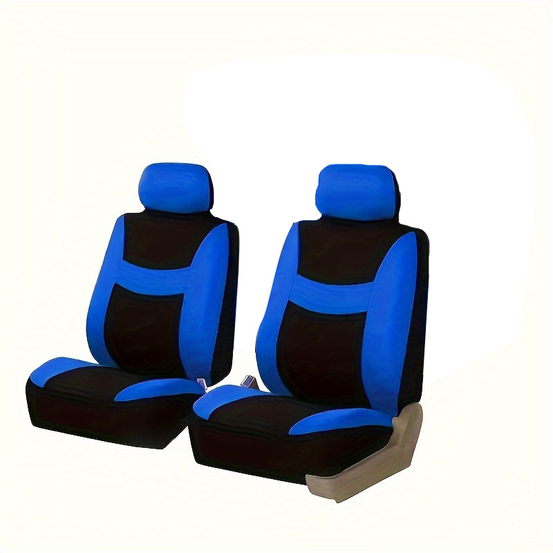 Cross-Border Temu Amazon Mexico Smiley Face Universal Five-Seater Car Fabric Seat Cover Factory Direct Sales in Large Quantities