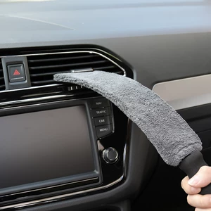 Car Dust Duster Car Air Conditioning Outlet Cleaning Brush Car Seat Gap Dead Corner Cleaning Dust Removal Tool