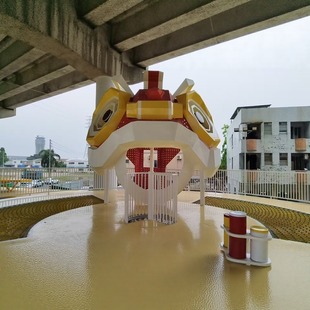 Large Outdoor Non-Standard Shape Design Stainless Steel Slide Children's Amusement Equipment Unpowered Amusement Equipment
