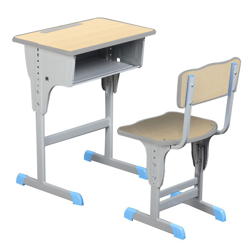 Mesa y silla directas de fábrica mesa de entrenamiento de estudiantes de escuela primaria mesa de escritura y silla de escritorio de la escuela clase de reparación image 18