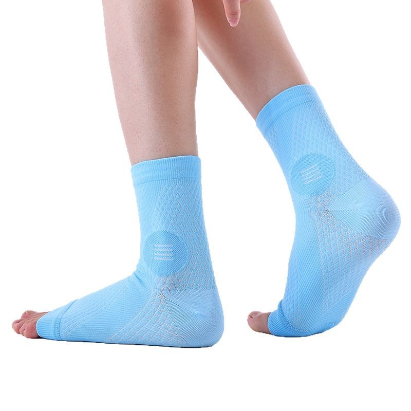 240N crossover sleeve calcetines de presión de tobillo de sarga de transporte de Amazon