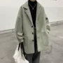 中长款宽松休闲潮流大衣