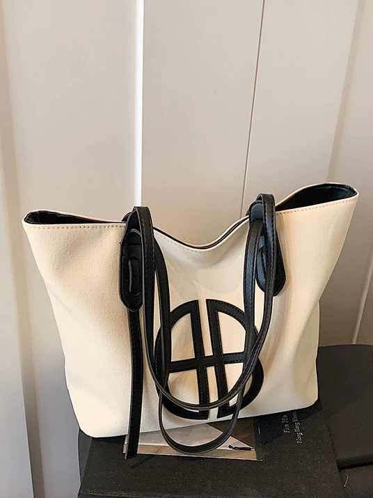 Capacious underarm bag, one-shoulder bag, western style