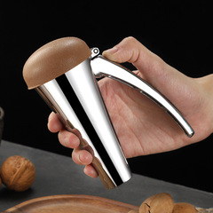 Thickened zinc alloy funnel walnut clip creative multi-purpose walnut clip nut pliers peeling kitchen gadgets
