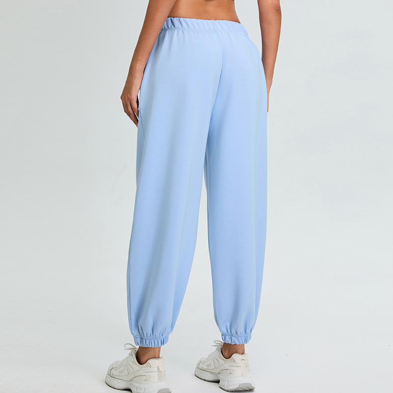 Nuevos pantalones deportivos de cintura alta para otoño e invierno