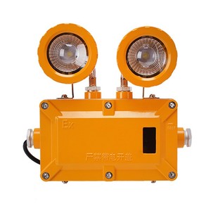 Explosion-proof emergency light safety exit fire passageway evacuation indicator oil station explosion-proof double-headed emergency led lamp