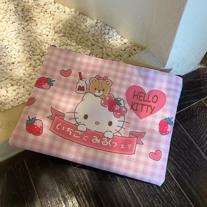 さまざまな kt クラッチバッグ女性の化粧品バッグポータブルクラッチバッグアニメ漫画パターンバッグかわいい小さな正方形バッグ|undefined