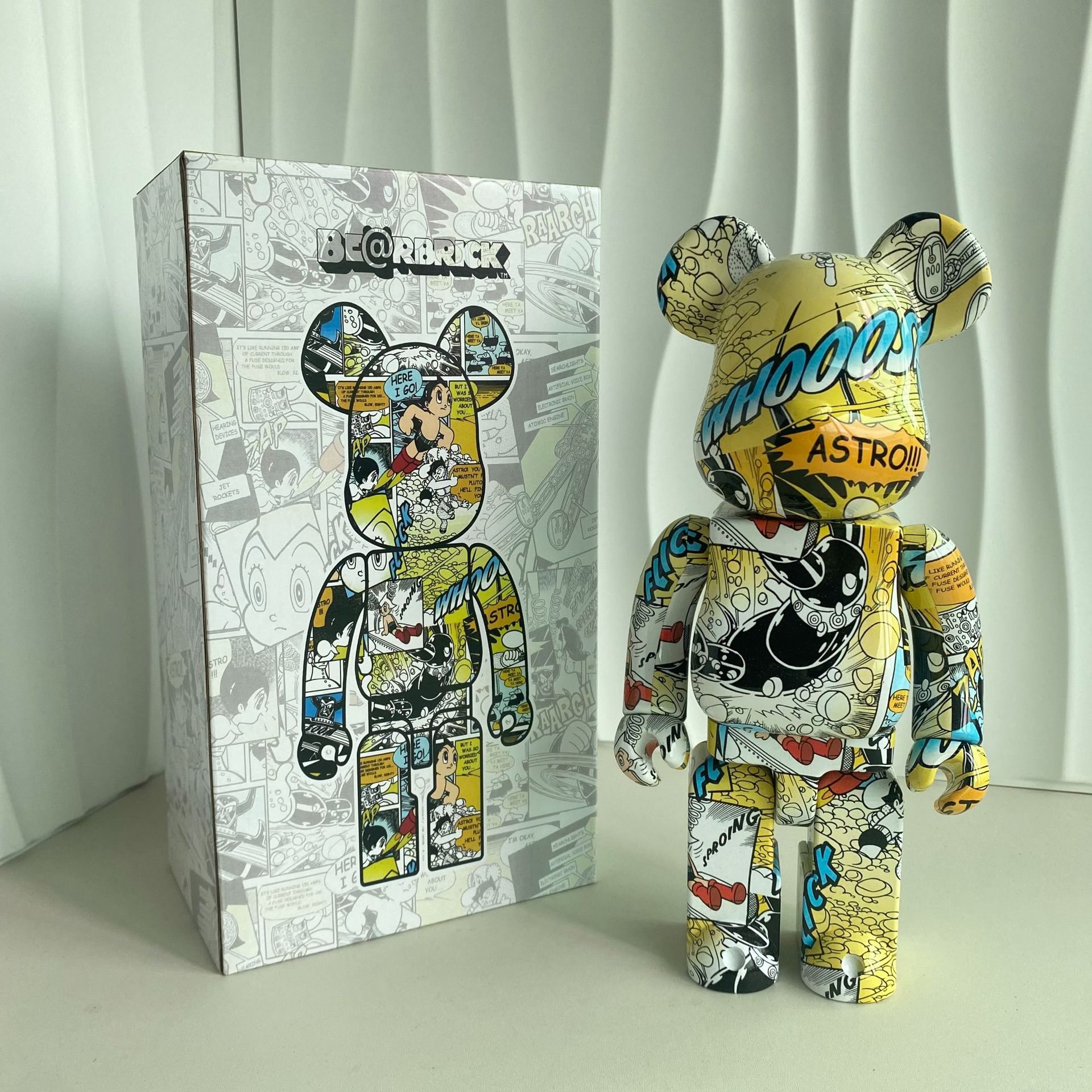 ビーアbrick400% 暴力熊積み木熊関節響網紅潮流公仔置物プレゼント卸売り代発