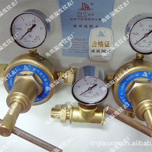 专业生产 YQD-30 氮气减压器 减压表 减压阀 双级减压器