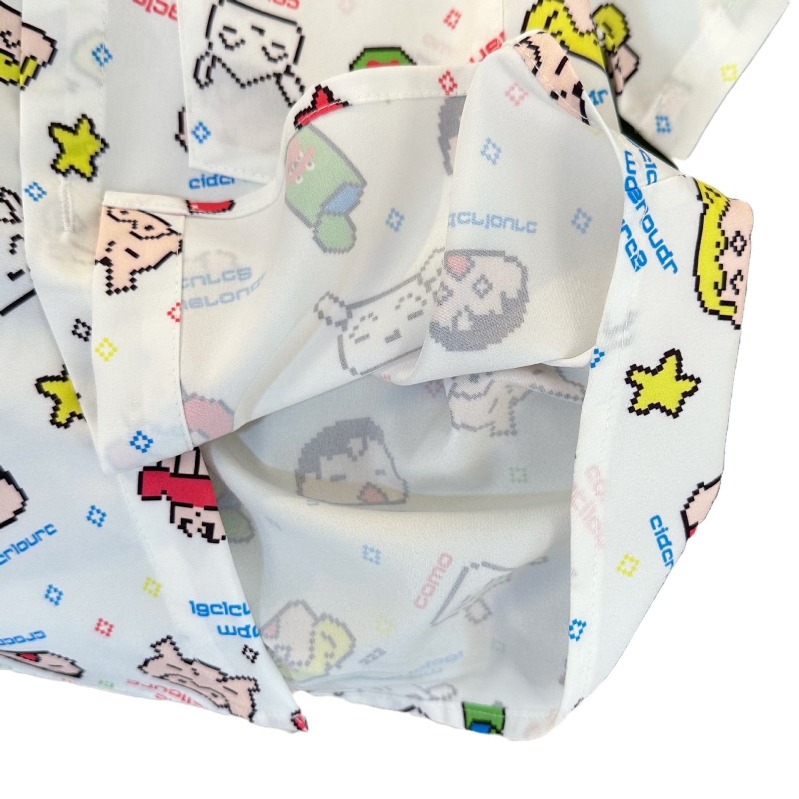 Verano refrescante casual nuevo 2024 niños camisa crayón xiaoxin moda guapo impreso manga corta Camisa de los muchachos