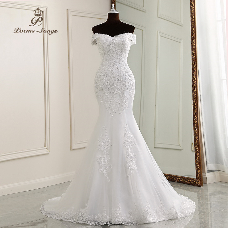 2026 New Elegant Boat Neck Style Young Wedding Dress Mermaid Wedding Dress Wedding White Dress Wedding Gown 2026 New Elegant Boat Neck Style Young Wedding Dress Mermaid Wedding Dress Wedding White Dress Wedding Gown