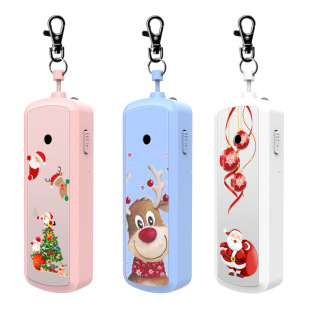Anti-Wolf device cross-border alarm personal alarm Christmas picture Amazon cross foreign trade women's rescue device