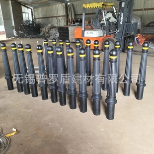 River Chain Guardrail Cast Iron Roman Column Municipal Stop Pillar for Road Traffic Facilities