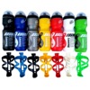 750 Sport Bottle Depending on the Mountain Bike Movement with Dust cover PC Plastic Double color kettle Kettle stand