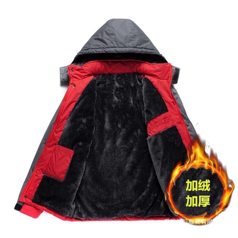 Añadir camisa de algodón grueso chaqueta de invierno al aire libre chaqueta de algodón chaqueta de hombre calentamiento casual ropa de algodón de hombre