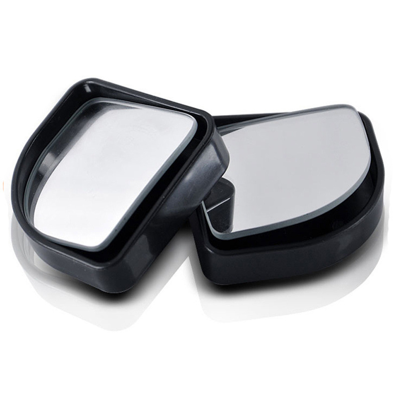 Car front and rear wheel blind area auxiliary mirror 360-degree mirror ultra-clear glass wide-angle mirror small round mirror reversing artifact