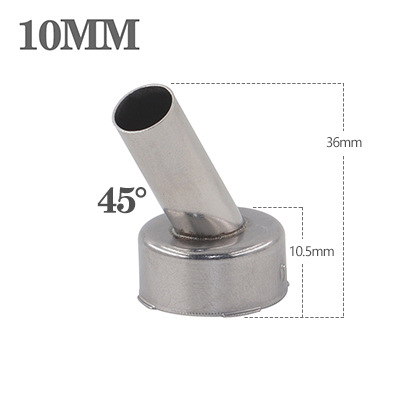 Crack Quick2008 boquilla de pistola de aire caliente 858D 858A 705 861X boquilla de pistola de aire caliente