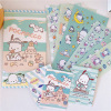 Sanrio, cartoon decorations, sticker, set, cards