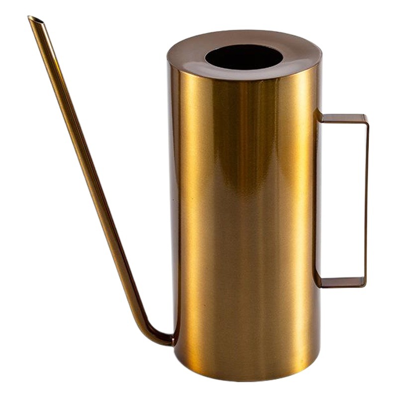 Acero inoxidable regadera metal hogar vintage regadera gran capacidad Oro Negro regadera 1.5l