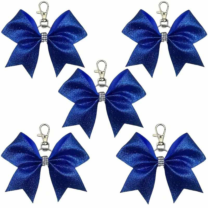 Nuevo estilo de moda transfronteriza arco de cuero brillante llavero colgante personalidad diamante de amigas bolsas colgantes regalos