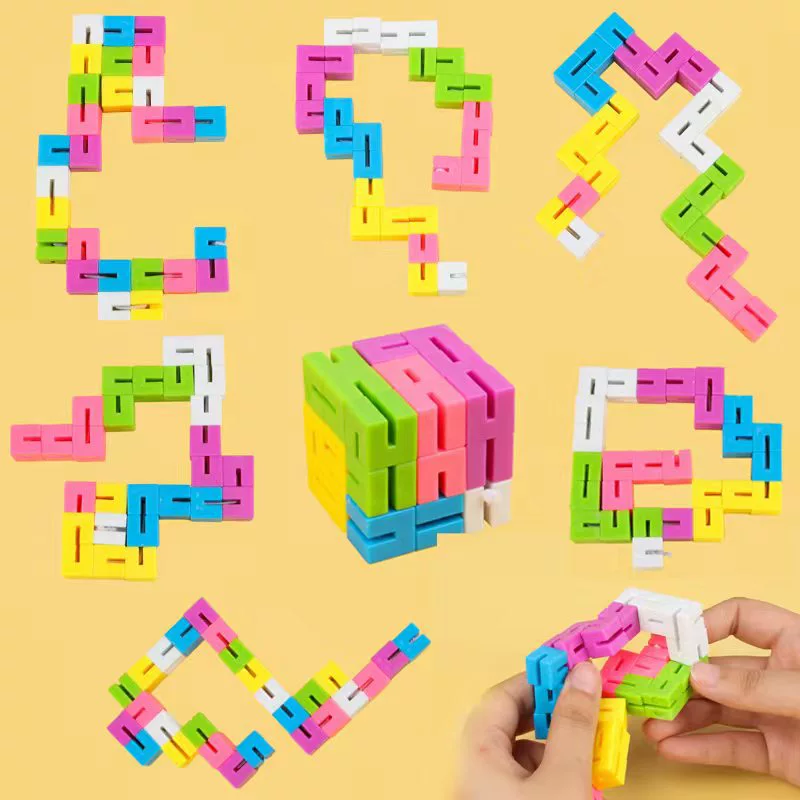 Разнообразие кубиков Лалы Рубика, детские развивающие игрушки для детского сада, кубик инопланетянина Рубика, креативное складывание, новая странная декомпрессия