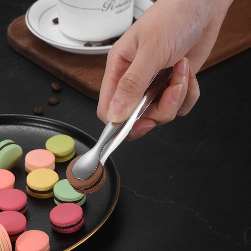 304 stainless steel sugar clip, small ice clip, 11 cm thickened burr-free sugar clip, bar ice cube clip, towel clip