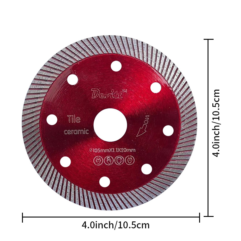 Hoja de sierra de diamante de producción propia y de venta propia, azulejo de mármol, ranura de pared, hoja de mármol, hoja de corte, hoja de sierra circular