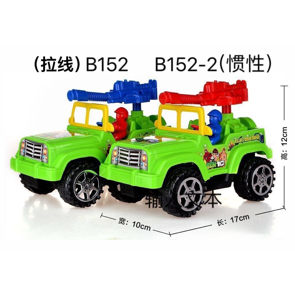Juguetes para niños niños modelo de automóviles de cable de tracción todoterreno bebé coche pickup camión juguetes de comercio fronterizo