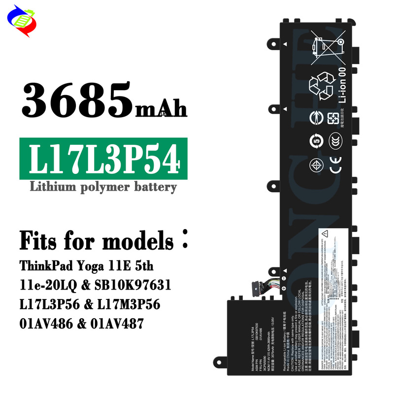 Suitable for Lenovo L17L3P54 Laptop Battery ThinkPad Yoga 11E 5Th/11E-20Lq Wholesale