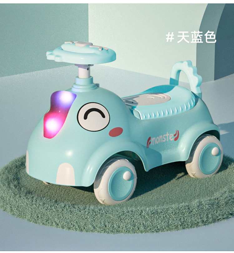 Music lighting + sky blue color + no free shipping