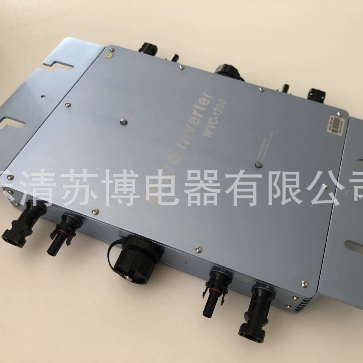 Инвертор WVC1200W с микро-сеткой, 22-60 В, солнечная фотоэлектрическая система производства электроэнергии, водонепроницаемый инвертор с сеткой