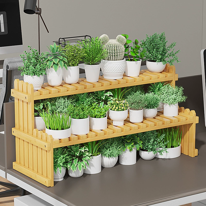 Настольная подставка для суккулентов эркер балкон многослойная подставка для цветов офисная простая ступенчатая подставка для зеленого цветочного горшка