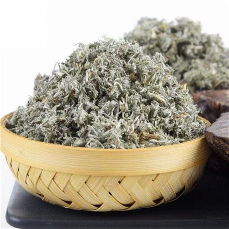 Yin Chen Artemisia Capillaris Dried Herb 500g Traditional Chinese Herbal Tea for Daily Infusions in use