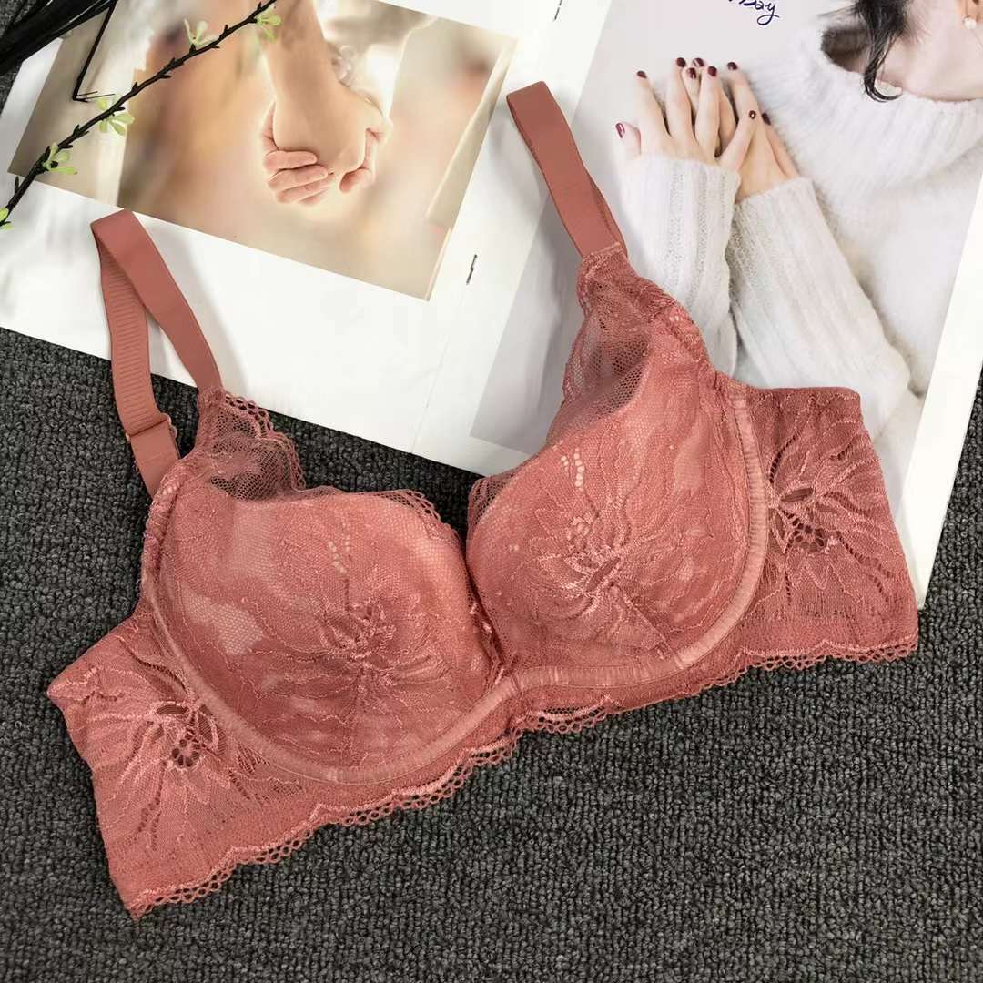 Nuevo Sujetador de encaje cintura ajustable que adelgaza la ropa interior de pecho pequeño empuja hacia arriba la ropa interior cómoda empuja hacia arriba el sujetador sin costuras