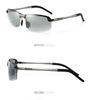 Aolong Aoron's new polarized sunglasses, colorful sunglasses, toad mirror aluminum magnesium glasses riding mirror A3043
