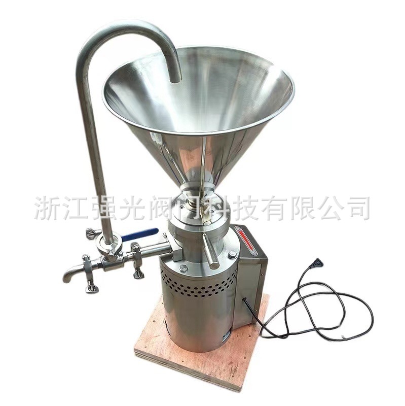卫生级立式胶体磨，立式胶体磨机，食品级立式胶体磨，立式胶磨机