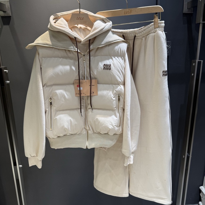 潮牌25ss秋冬新款三件套棉服马甲前后工艺+卫衣加绒加厚搭配马甲|undefined