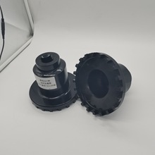 汉德桥469解放豪沃AC16解放435A6T12齿输入轴差速器油封座套筒