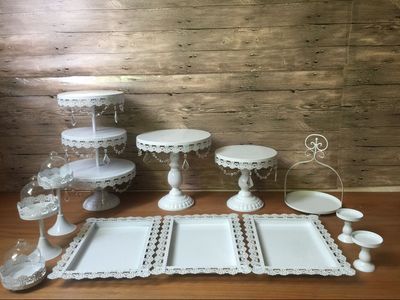 De estilo europeo de la boda mesa de postre soporte de exhibición de hierro de múltiples capas creativo pastel de cumpleaños estante de tres capas de pastelería soporte image 22