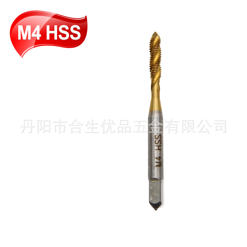 Tornillo de alambre para máquina de ranura en espiral de acero de alta velocidad de 7pc