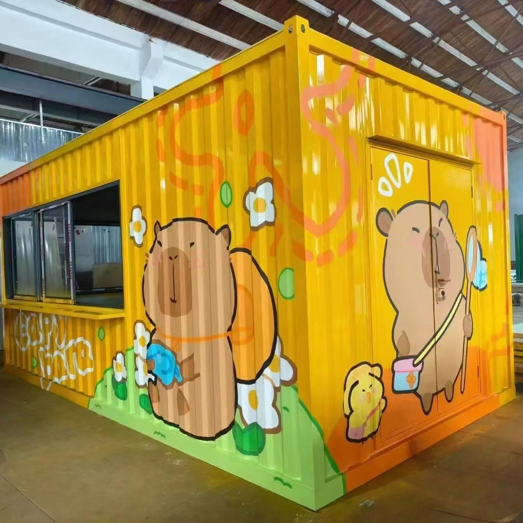 盘锦工厂实拍/广场景区流动售货亭集装箱餐车 移动售卖亭 商场售