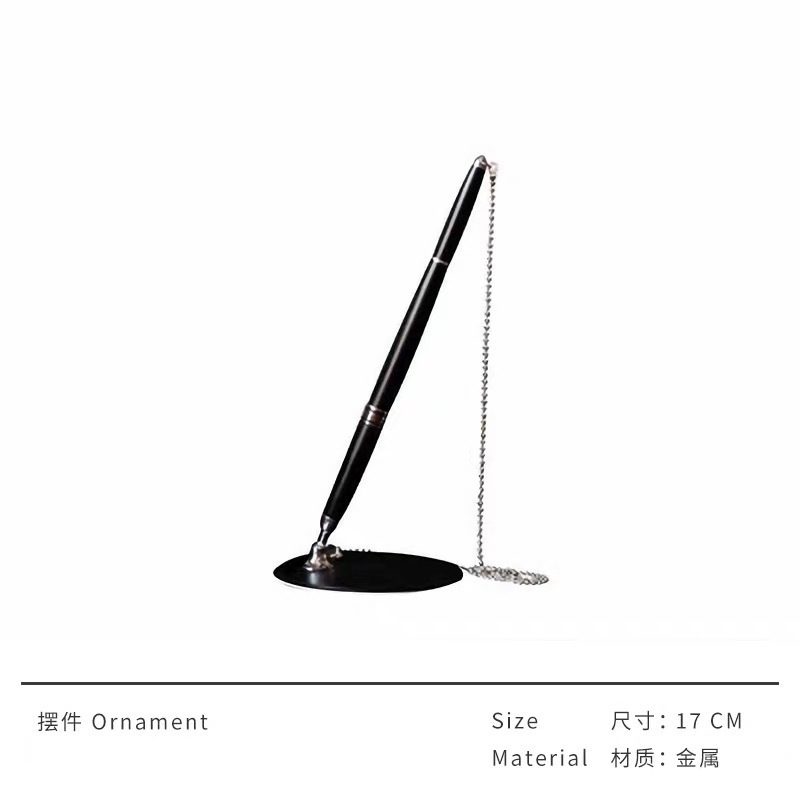 现代轻奢书房桌面写字板钢笔烟灰缸软装组合搭配摆件装饰品样板间|undefined